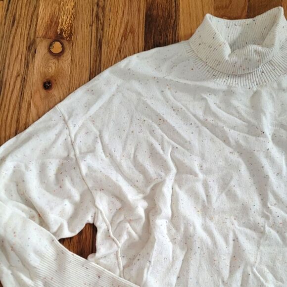 Raffaella Turtleneck Sweater Hi Low XLP - Picture 1 of 6